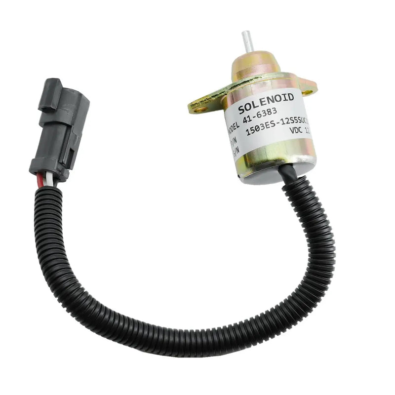 Load image into Gallery viewer, Stop Solenoid 41-4306 for Thermo King KD MD RD SL SLX Spectrum TD TK TS URD Series Refrigeration Units Yanmar 366 374 388 395 482 486 Engines from MyMROmarts
