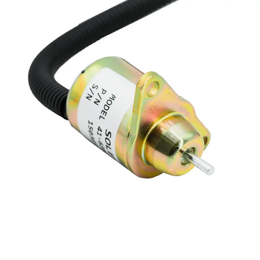 Stop Solenoid 41-4306 for Thermo King KD MD RD SL SLX Spectrum TD TK TS URD Series Refrigeration Units Yanmar 366 374 388 395 482 486 Engines from MyMROmarts
