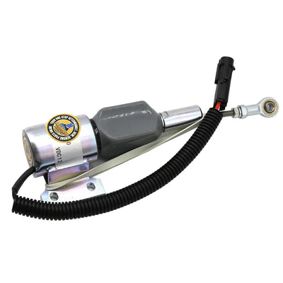 24V Stop Solenoid 6733-81-9110 for Komatsu Engine S4D102E-1AA SA4D102E-1AB from MyMROmarts