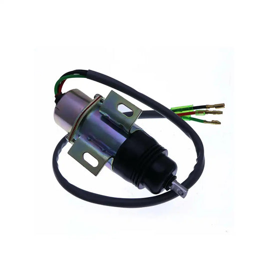 Stop Solenoid 894453-3411 8-94453341-0 MV1-58 for Hitachi Isuzu 4JG1 4JG2 6BG1 6BB1 6B61 4J62 4J61 Engine 12VDC from MyMROmarts