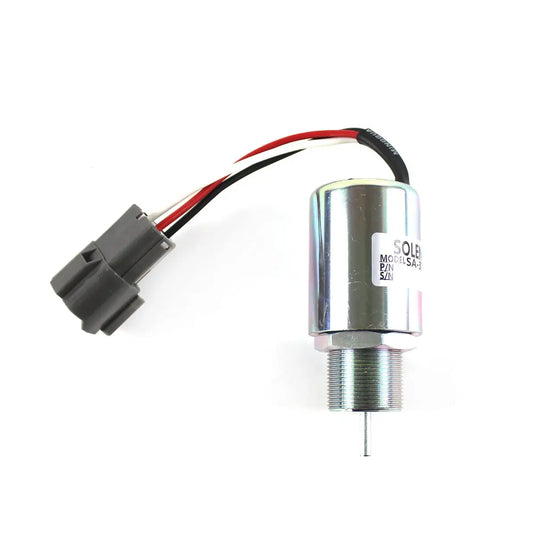 Stop Solenoid PJ7415748 for Volvo EC13 EC15 EC15B EC20 EC20B EC25 EC30 EC35 EC45 Excavator from MyMROmarts