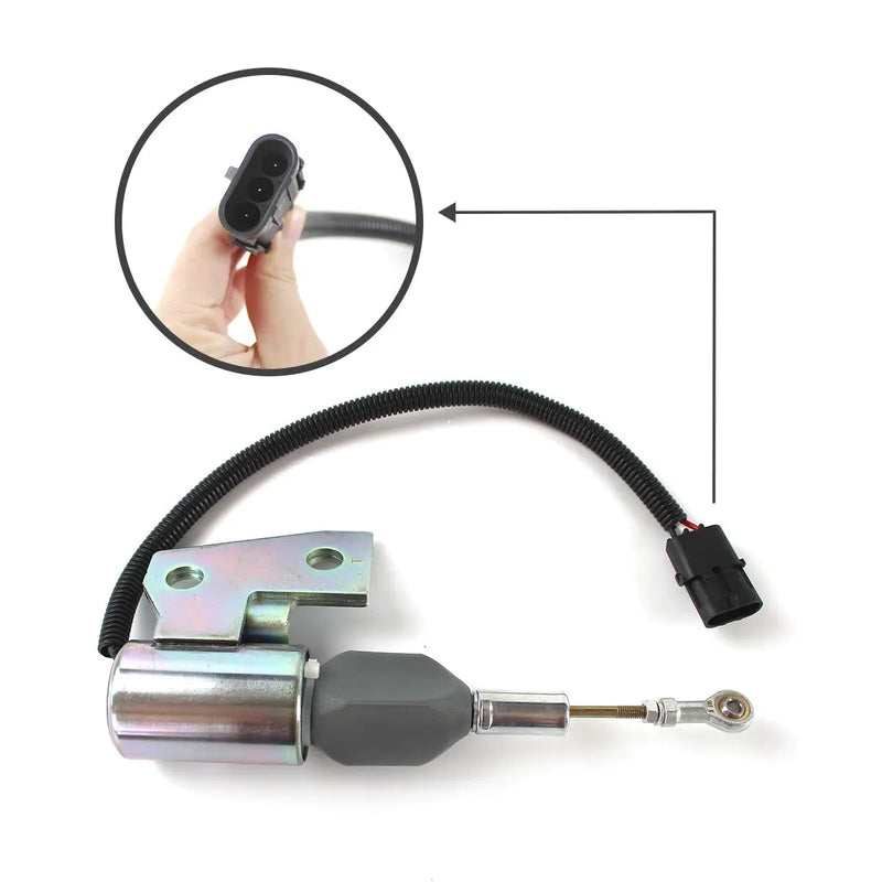 Load image into Gallery viewer, Stop Solenoid SA-4941-24 3991168 3964628 For Cummins 4BT Engine Hyundai R130 Excavator from MyMROmarts

