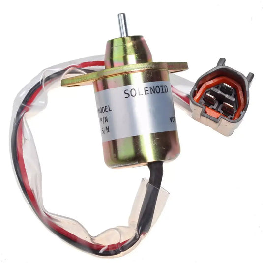 12V Stop Solenoid VOE14521915 For Volvo Excavator EC55B EW55B ECR58 from MyMROmarts