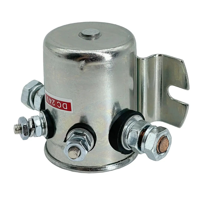 Afbeelding laden in Galerijviewer, Continuous Duty HD Switch Relay Solenoid 24 Volt 4 Terminal 1114239 1114536 - Electrical Parts &gt; Relay from  My Store
