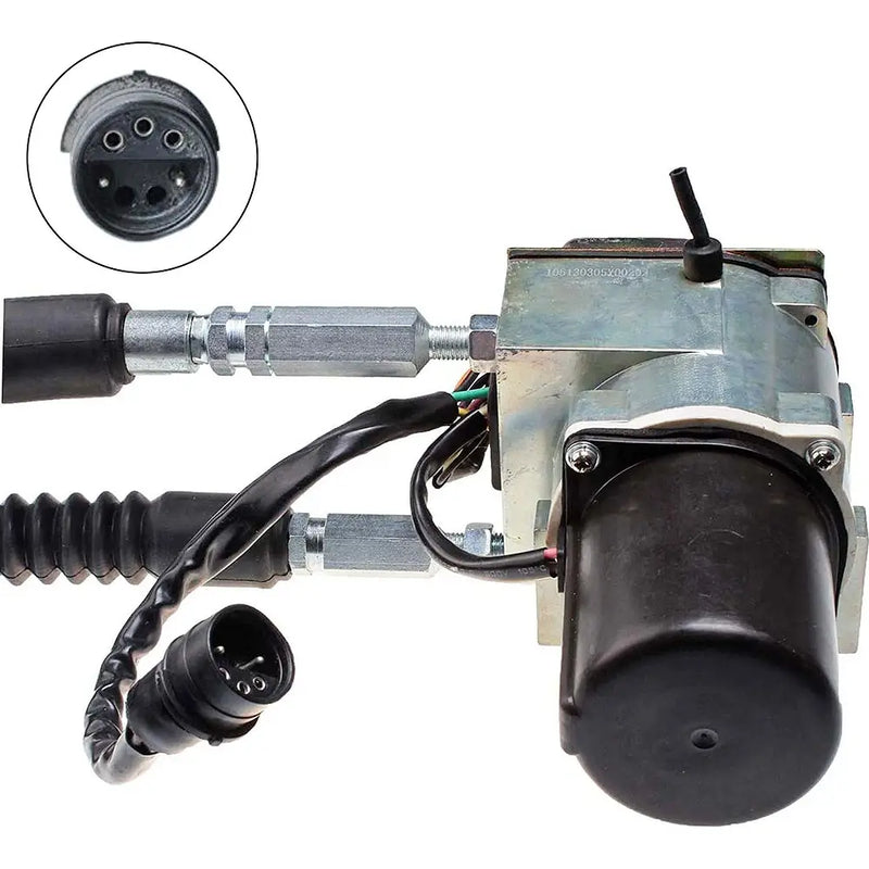 Load image into Gallery viewer, Throttle Motor 247-5227 for Caterpillar 312 312B 311B Excavator with Double Cable 5 Pins - Electrical Parts &gt; Electronic Control System &gt; Throttle motor from MyMROmarts
