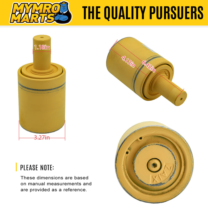 Load image into Gallery viewer, Top Roller AT251344 RD411-22900 for Kubota Excavator KX040-4 KX057-4 KX057-5 KX121-3 KX161-3 U45-3 U45S U55 U55-4 U55-5 Airman Hitachi JCB Komatsu Excavator Various Models from MyMROmarts
