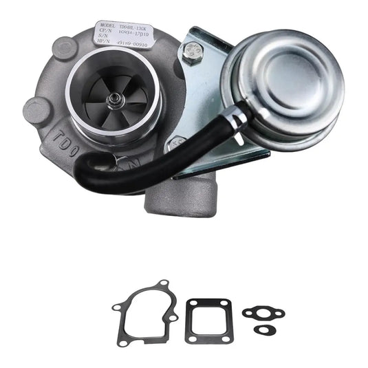 Turbo TF035HM Turbocharger 1J583-17010 for Kubota Loader SVL95-2S Tractor M5-091HD M5-111 M5-111HD M6-101DTC M6S-111SHF Engine V3800 - Engine Parts > Air Intake and Exhaust System > Turbocharger from MyMROmarts
