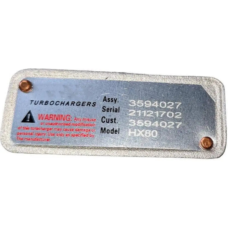 Load image into Gallery viewer, Turbo S4T HC5A Turbocharger 3594027 3594028 3594029 3594030 For Cummins Engine KTA19-525 KTA38 - Engine Parts &gt; Air Intake and Exhaust System &gt; Turbocharger from  My Store
