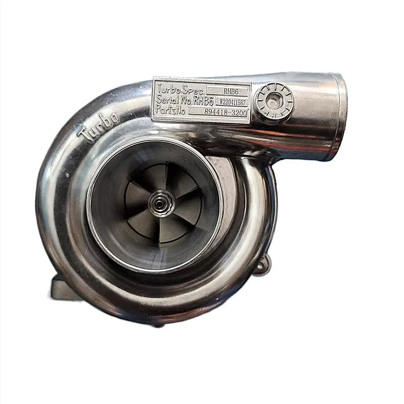 Załaduj obraz do przeglądarki galerii, Turbo RHB6A Turbocharger 894416-3510 894418-3200 For Hitachi EX120 EX150 RX1200 Isuzu Engine 4BD1 - Engine Parts &gt; Air Intake and Exhaust System &gt; Turbocharger from  My Store

