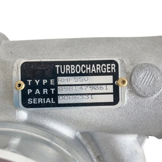 Turbo RHF55V Turbocharger 8981479061 for Isuzu Engine 4HK1-TCN 4HK1-TCS Truck NPR-HD NPR-XD NQR NRR With Valve - Engine Parts > Air Intake and Exhaust System > Turbocharger from MyMROmarts