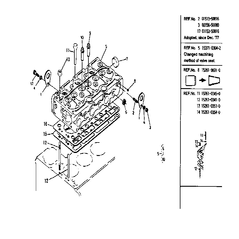 Load image into Gallery viewer, Gasket Set 15371-03310 for Kubota D750 Engine B5200 B7100 Tractor from MyMROmarts
