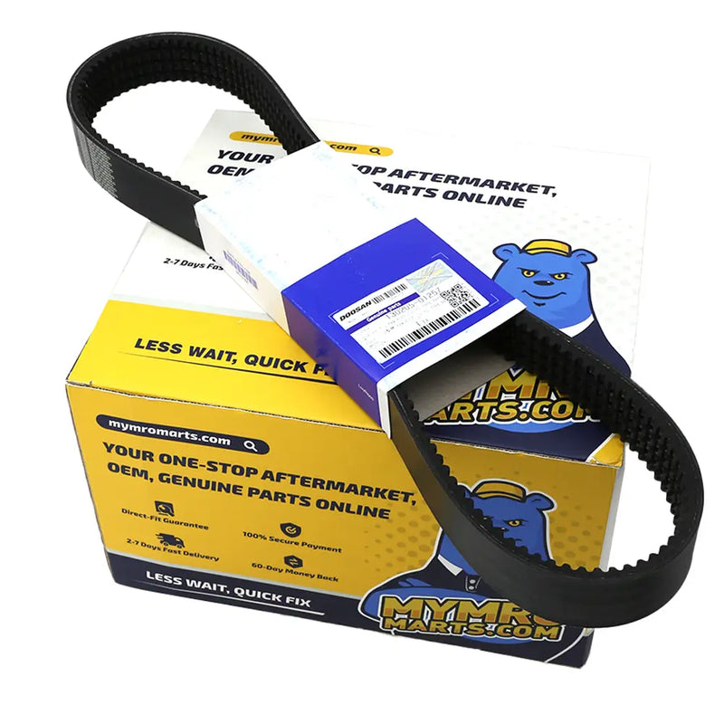 Load image into Gallery viewer, V-Belt Fan Belt 65.96801-0195A for Doosan Daewoo Original from MyMROmarts
