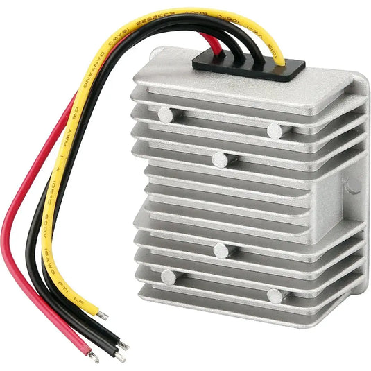 Voltage Reducer Converter Regulator 48 Volt to 12V 10A Waterproof for Golf Cart - Electrical Parts > Regulator from MyMROmarts