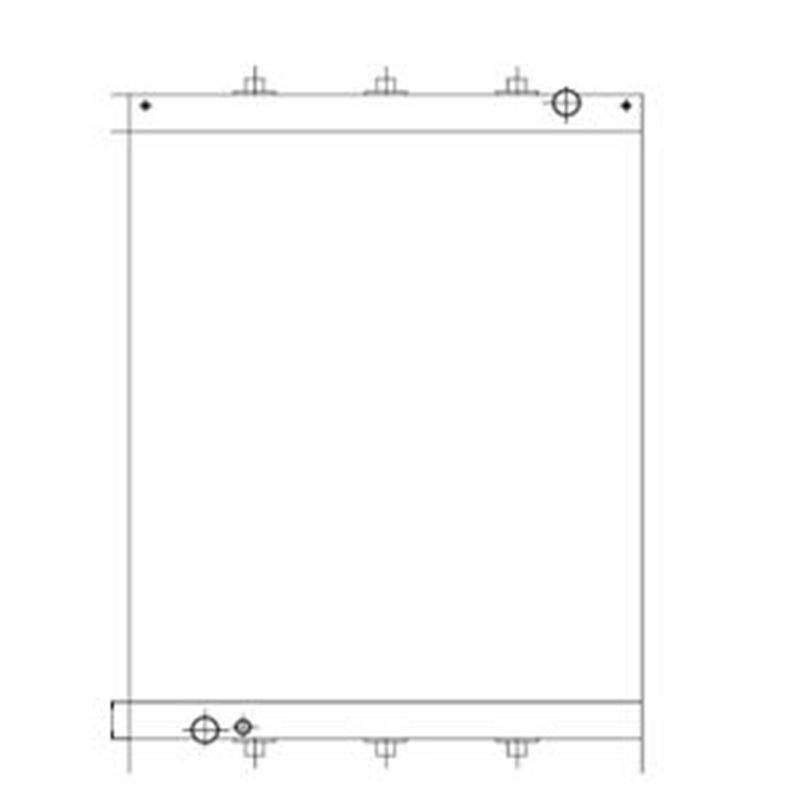 Load image into Gallery viewer, Water Tank Engine Radiator for Hyundai Excavator HL760-9 - Engine Parts &gt; Cooling System &gt; Engine Radiator from MyMROmarts
