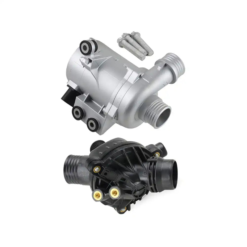 Afbeelding laden in Galerijviewer, Water Pump WIth Thermostat &amp; Bolt 11517586925 for BMW 128i 325i 328i 528i 530i X3 - Engine Parts &gt; Cooling System &gt; Engine Water Pump from MyMROmarts
