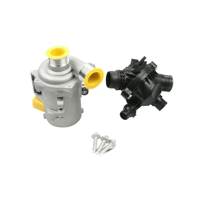 Afbeelding laden in Galerijviewer, Water Pump WIth Thermostat &amp; Bolt 11517586925 for BMW 128i 325i 328i 528i 530i X3 - Engine Parts &gt; Cooling System &gt; Engine Water Pump from MyMROmarts
