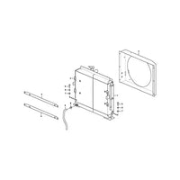 Engine Water Radiator Core 14623538 14551773 for Volvo Excavator ECR88 from MyMROmarts
