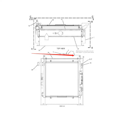 Water Tank Engine Radiator 196-8031 for Caterpillar CAT Engine 3064 Excavator 311C 312C from MyMROmarts