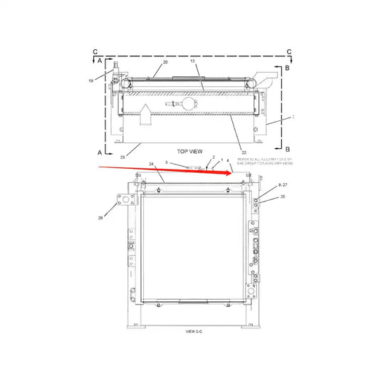 Water Tank Engine Radiator 196-8031 for Caterpillar CAT Engine 3064 Excavator 311C 312C from MyMROmarts