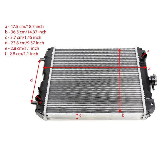 Water Tank Radiator 1G313-72060 for Kubota KX71-3 KX71-3S Excavator - Engine Parts > Cooling System > Engine Radiator from MyMROmarts