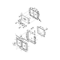 Water Tank Engine Radiator 56B-03-21210 for Komatsu HM350-2 HM400-2 Dump Truck from MyMROmarts