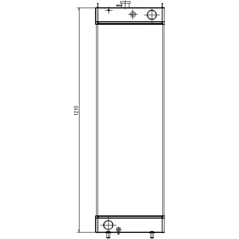 Load image into Gallery viewer, Water Tank Engine Radiator LC05P00043S001 for Kobelco Excavator SK320-8 SK330-8 SK350LC-8 SK400-8 from MyMROmarts
