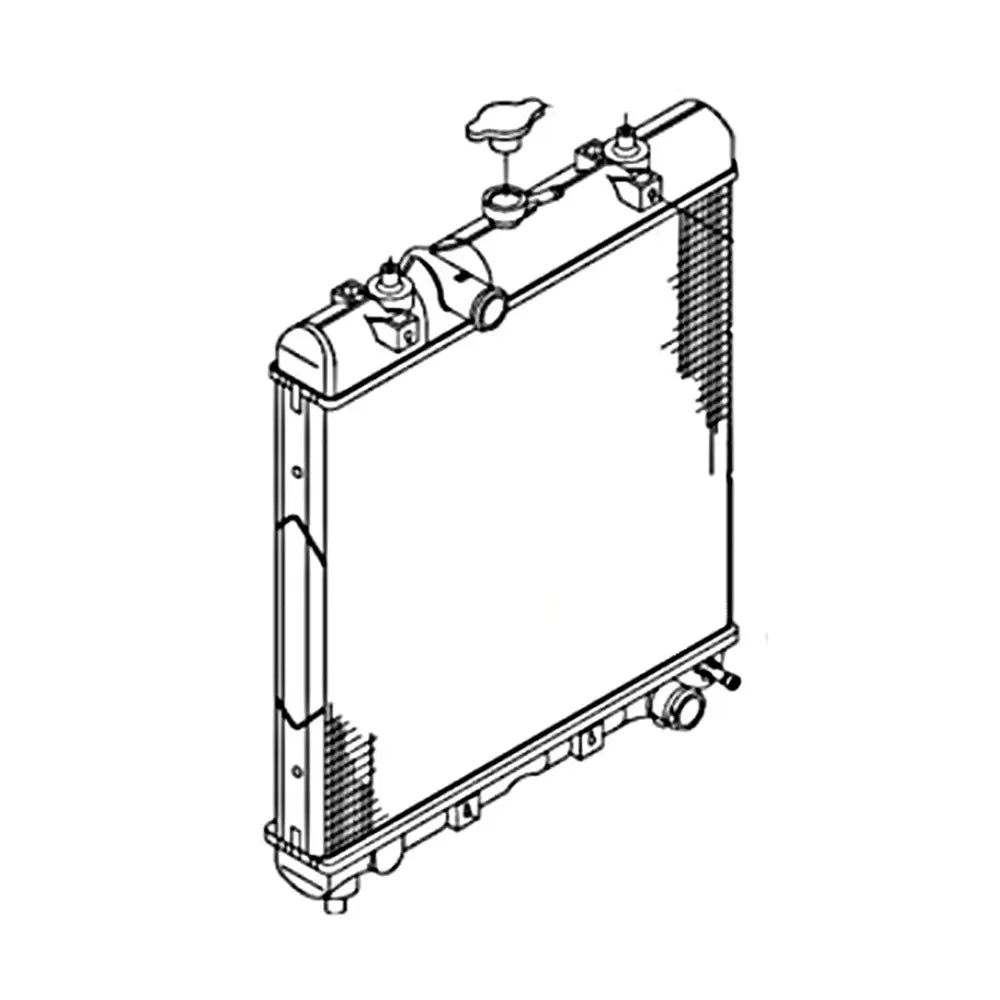 Water Tank Radiator R5611-42300 for Kubota Loader R065 R530 R530CA R630CA