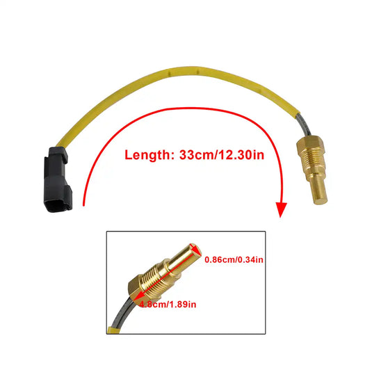 Water Temperature Sensor 7861-93-3320 For Komatsu Grader GD555-3A GD555-3C GD655-3A from MyMROmarts