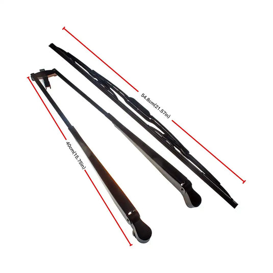 Windshield Wiper Motor Arm Blade Kit for Bobcat S150 S160 S175 S185 S205 S220 S250 - Body Parts > Cab External parts > Wiper Arm and Blade from MyMROmarts
